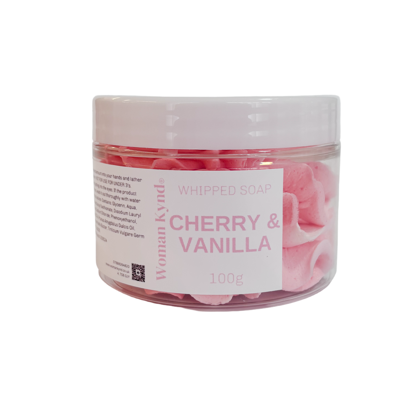 Cherry & Vanilla Whipped Soap