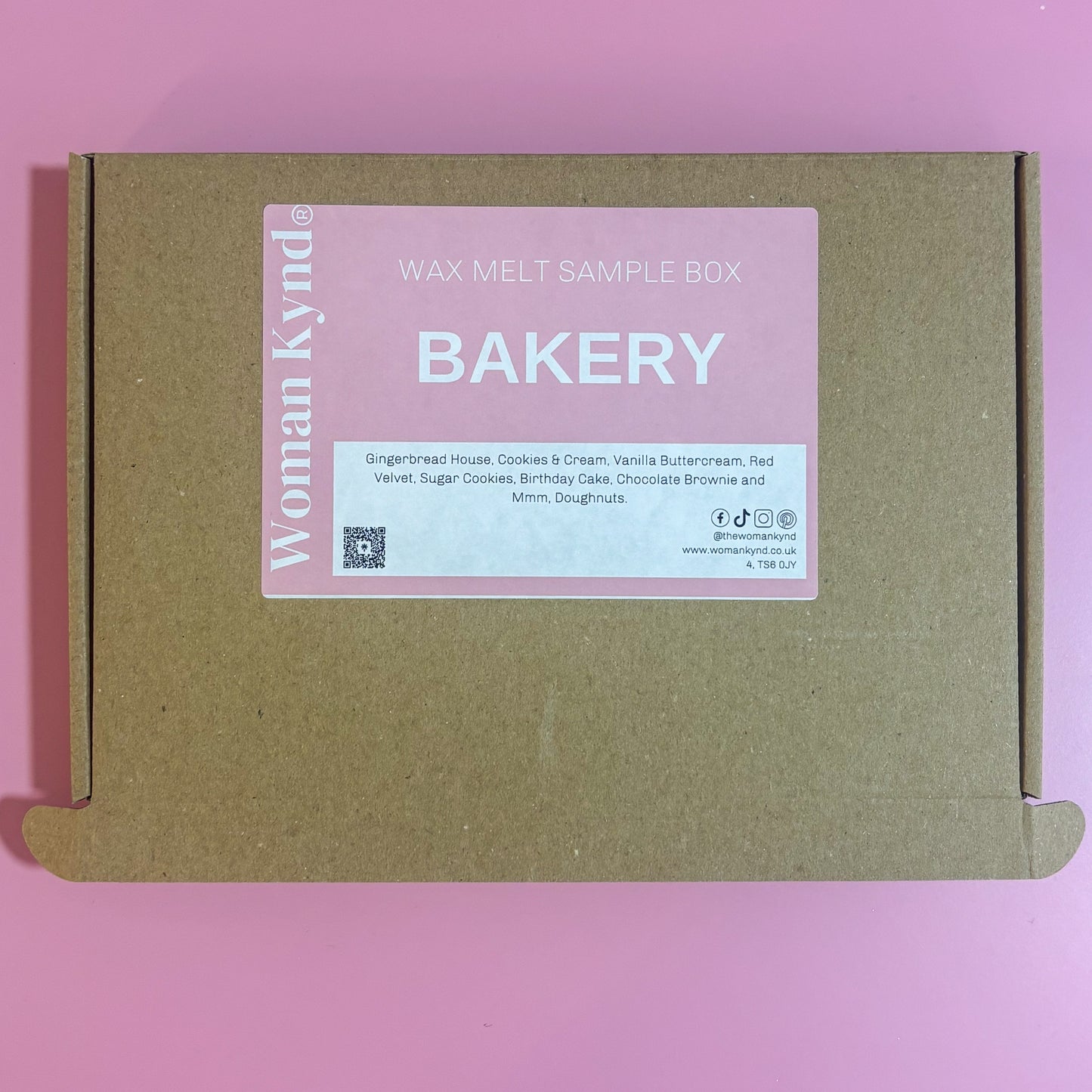 Bakery Wax Melt Sample Box