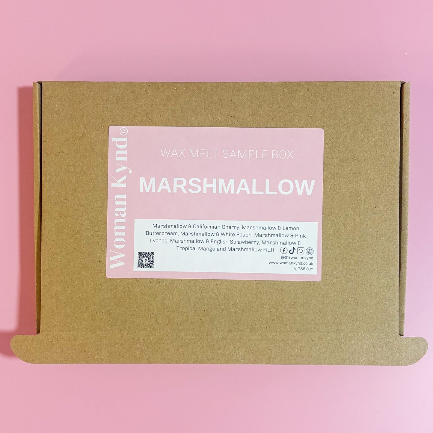 Marshmallow Wax Melt Sample Box