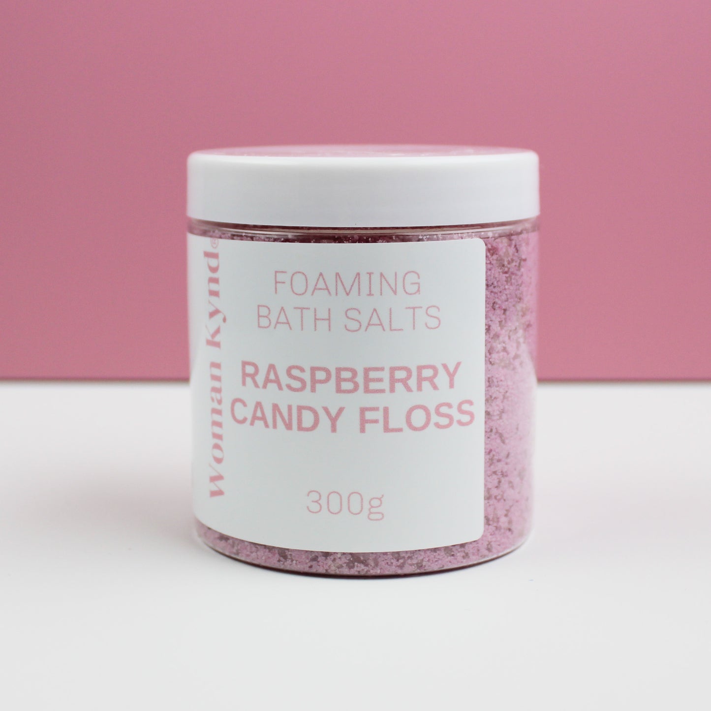 Raspberry Candy Floss Foaming Bath Salts