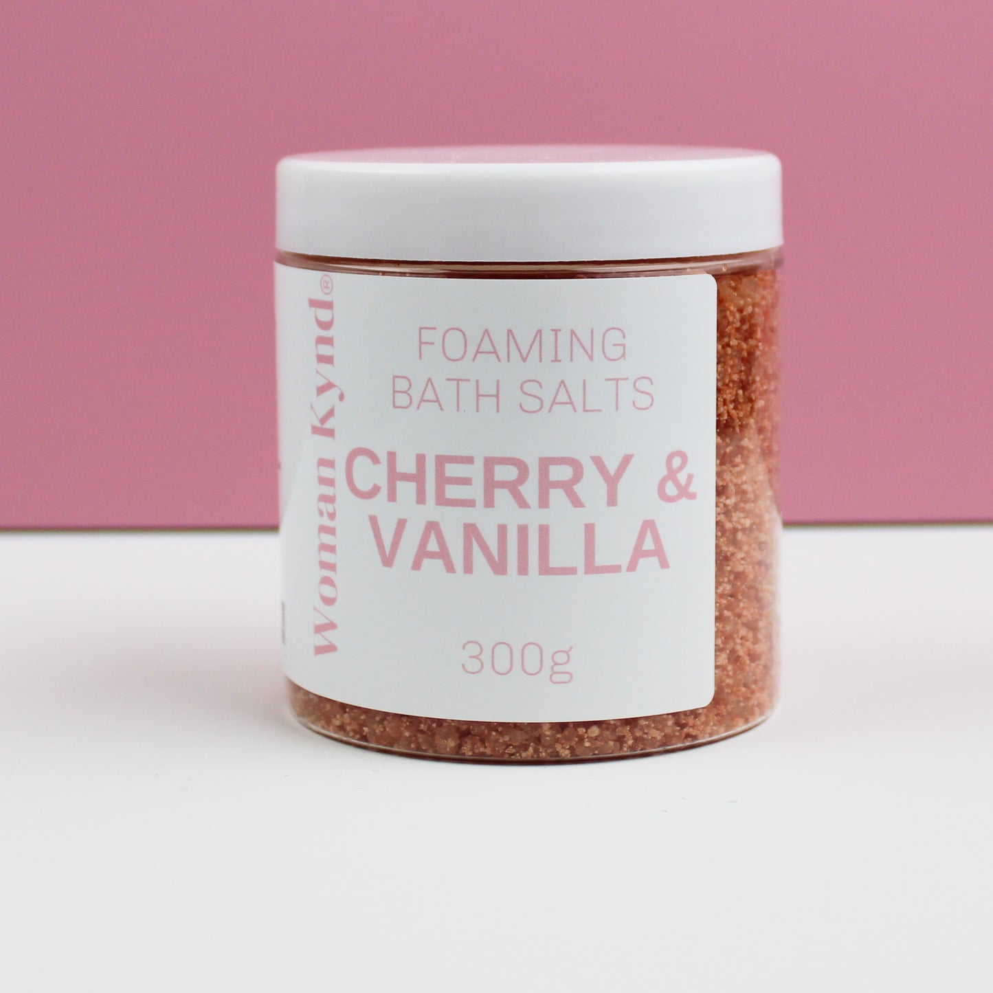 Cherry & Vanilla Foaming Bath Salts