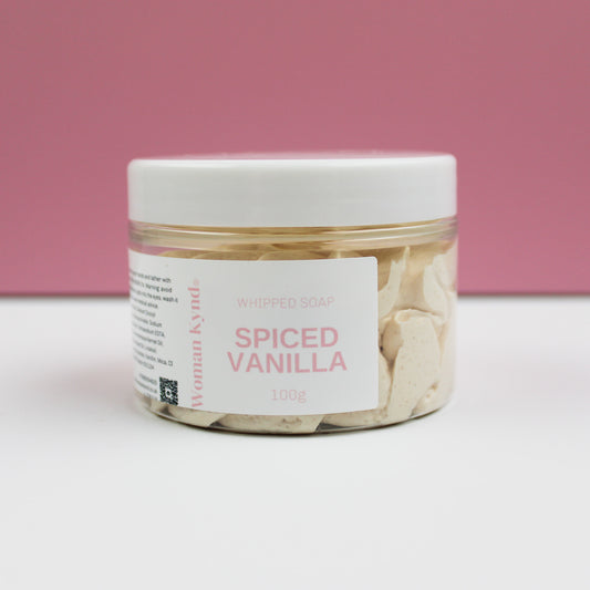 Spiced Vanilla Whipped Soap