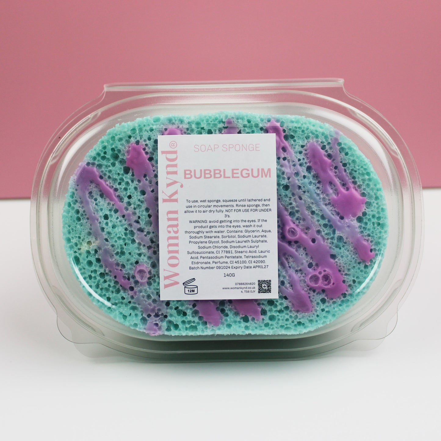 Bubblegum Soap Sponge