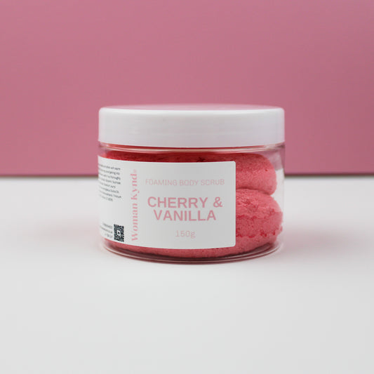 Cherry & Vanilla Foaming Body Scrub