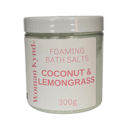 Coconut & Lemongrass Foaming Bath Salts