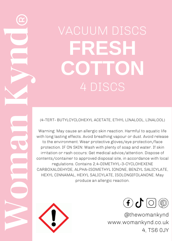 Fresh Cotton Vac Discs