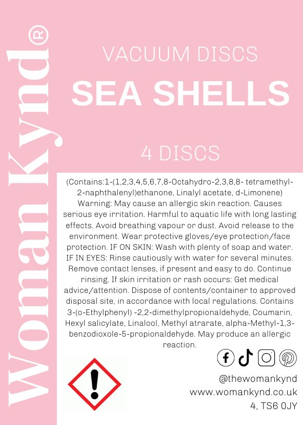 Sea Shells Vac Discs